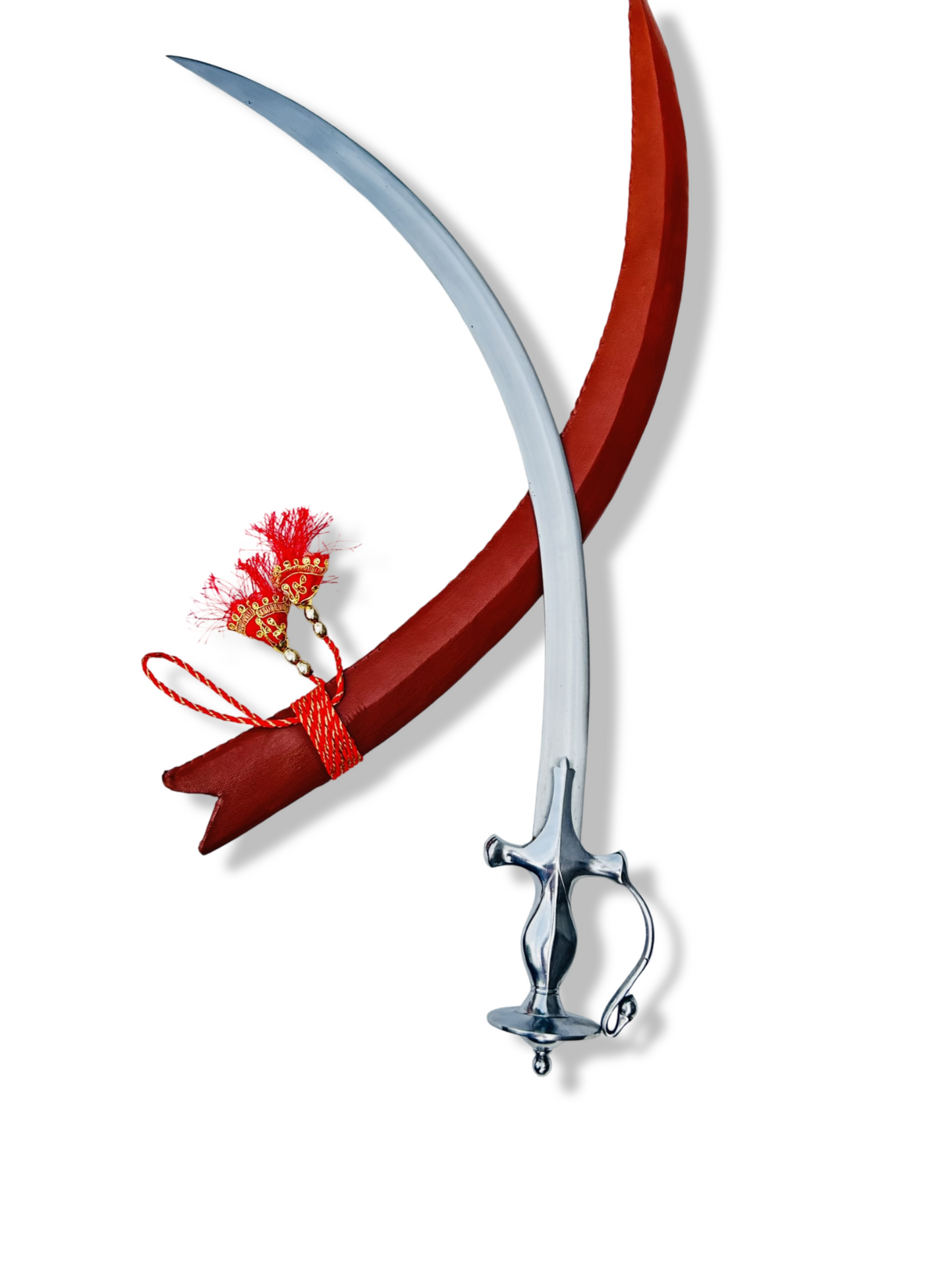 Goliya Sword with Red Leather Scabbard