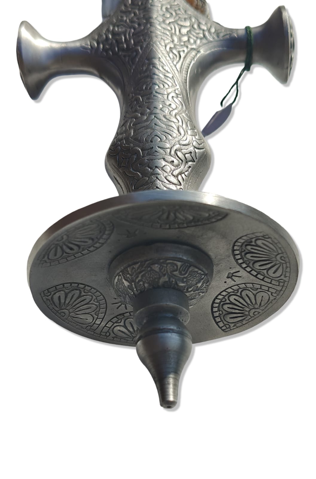 3ft Khanda with Engraved Akal Sahaye Hilt