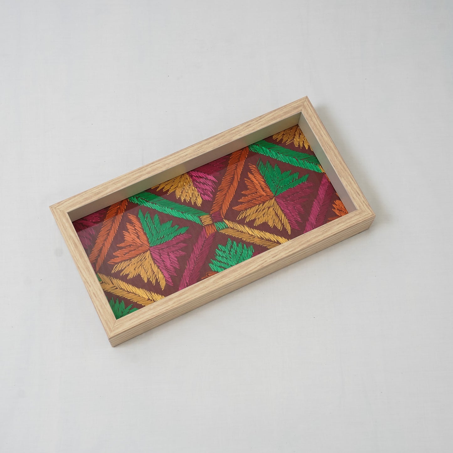 PHULKARI TRAY – A TOUCH OF PUNJAB