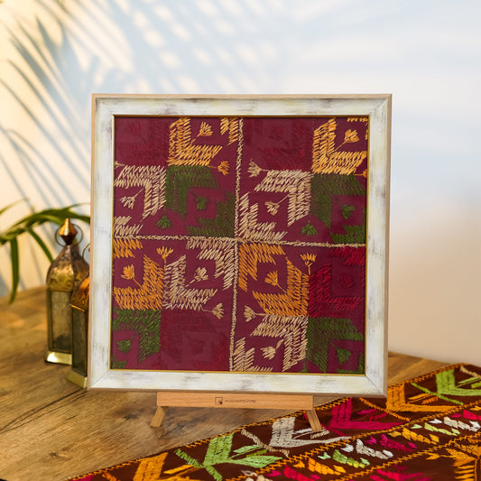 SILK THREAD STITCH THAT SPEAKS OF PUNJAB