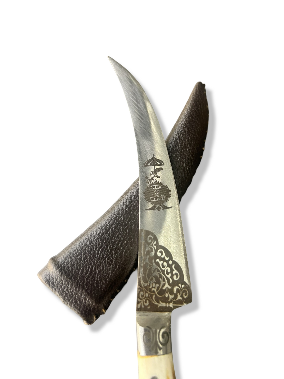 Peshkabz with Laser Printed Design
