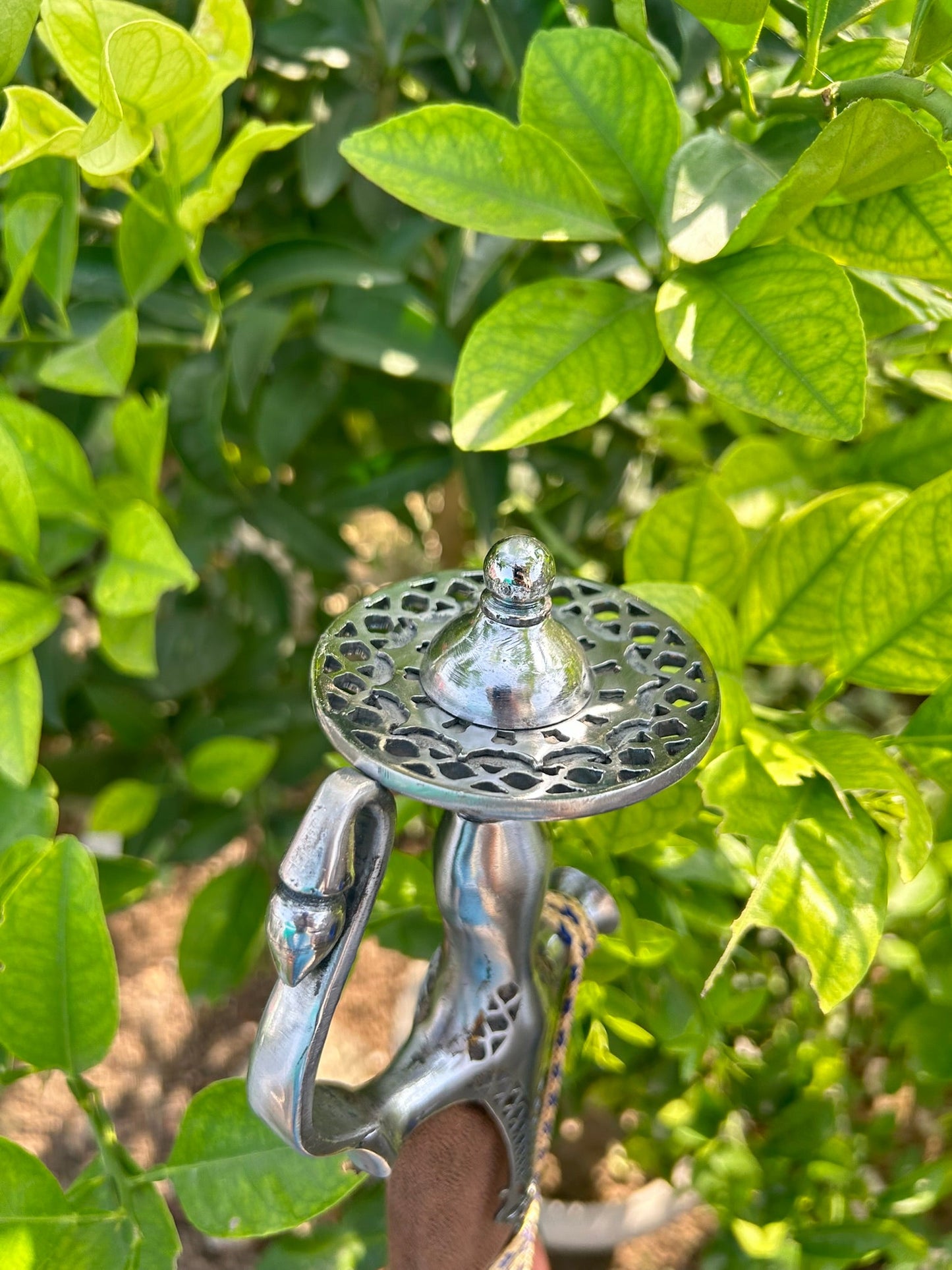 Tegh with Jaali Cutting work Hilt