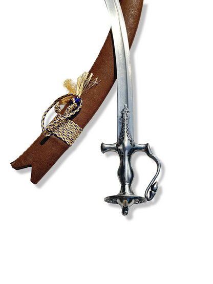 Tegh with Jaali Cutting work Hilt