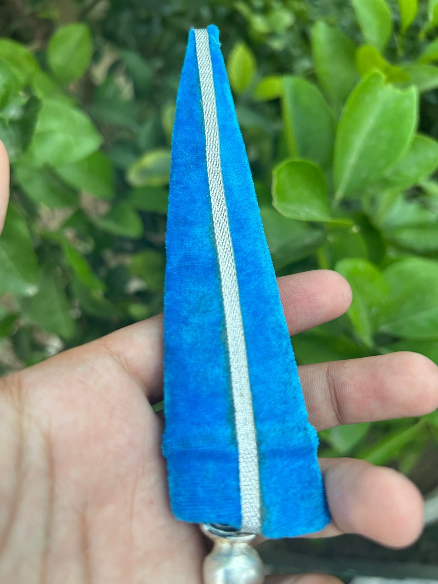 Small Silver Leaf work Kard
