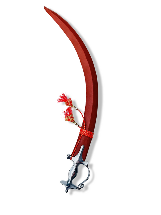 Goliya Sword with Red Leather Scabbard