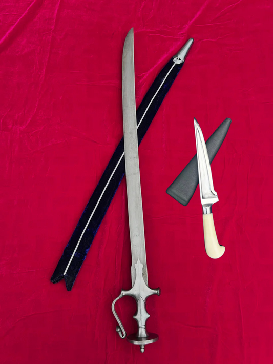 Badami Hilt Sirohi + 13 inch Peshkabz