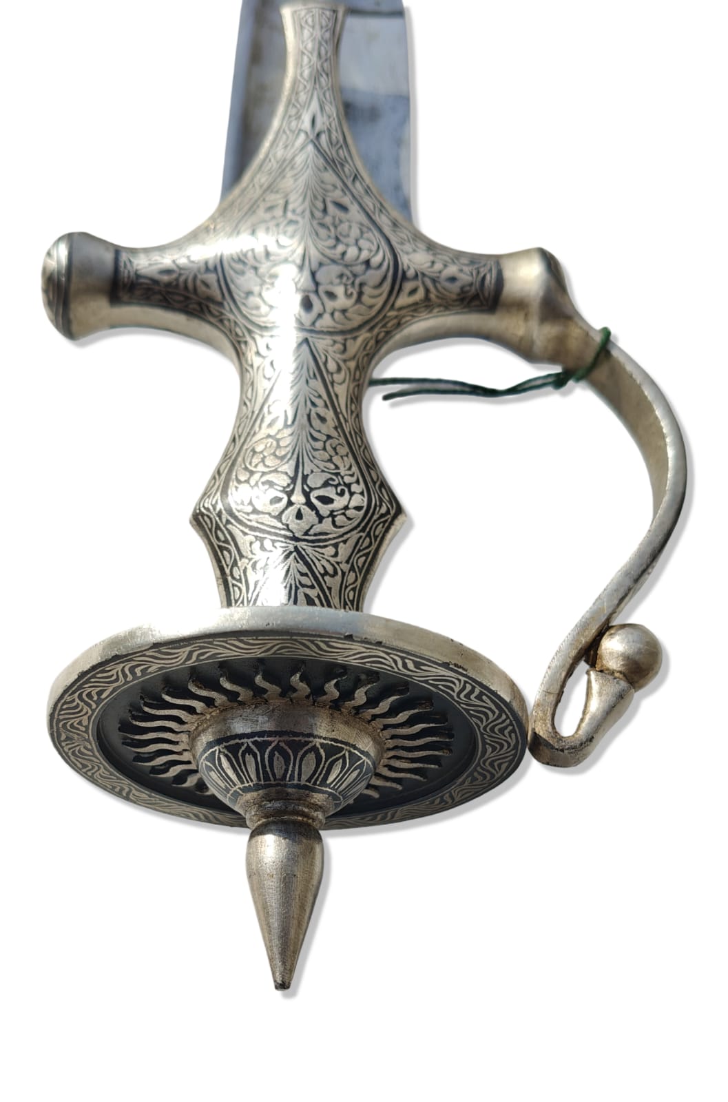 Shamsheer with Silver Wire Work Handle