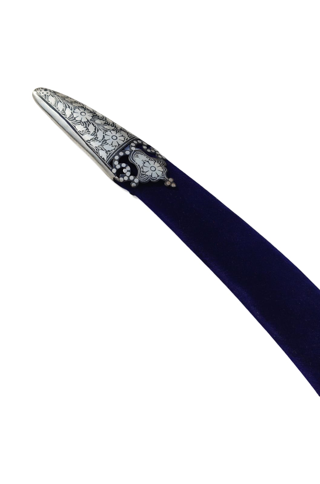 Goliya with Silver Leaf Work