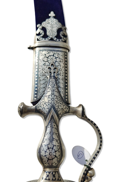 Goliya with Silver Leaf Work