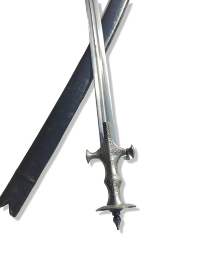 Sirohi with Akaal Sahaye Hilt and 2 Fuller Blade