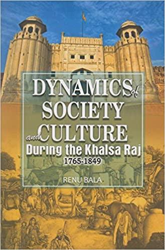 Dynamics Of Society And Culture During The Khalsa Raj 1765-1849