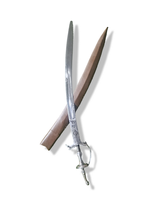 Jaali Work Kaati with Basket Hilt