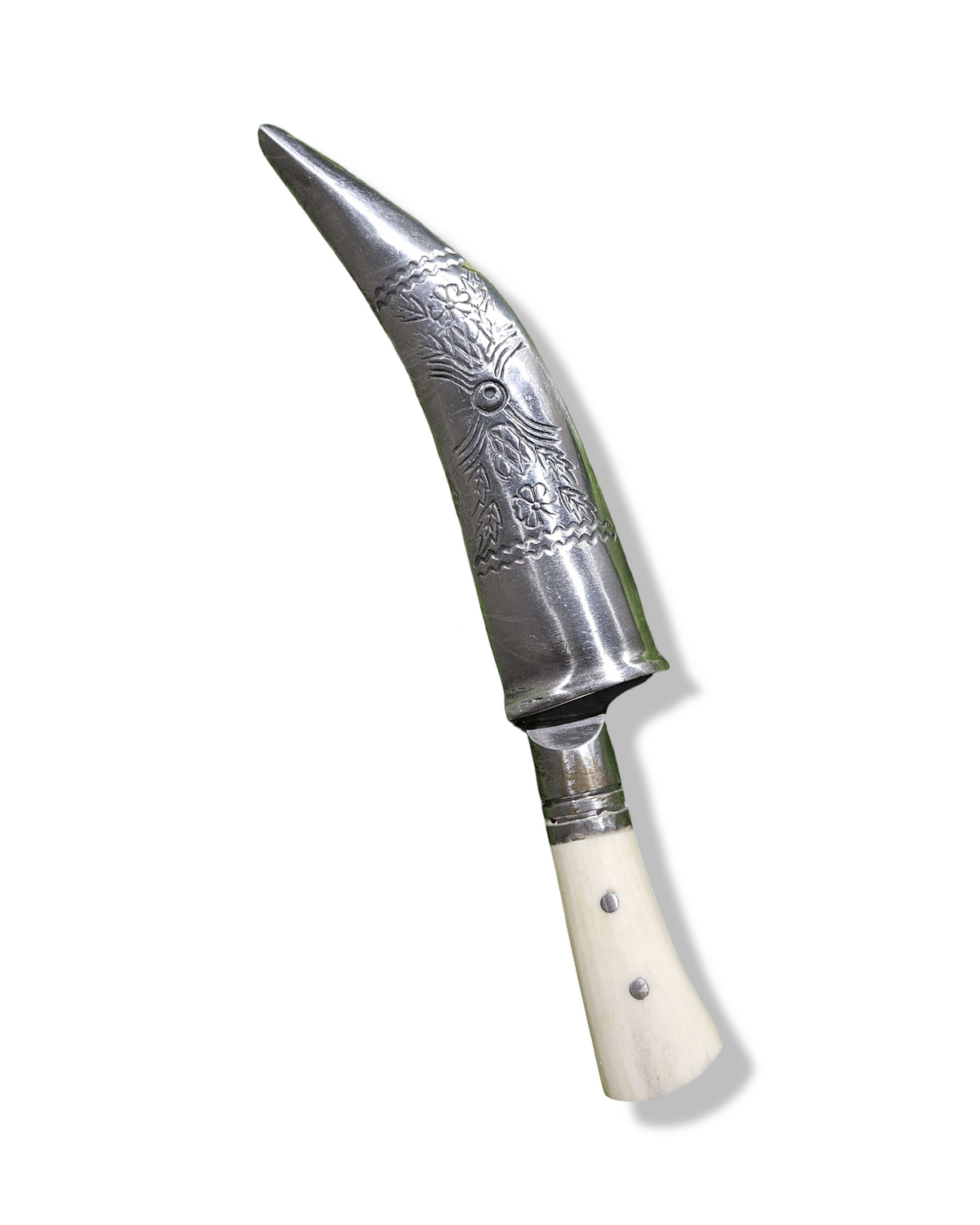 7 Inches Khanjar with Steel Scabbard