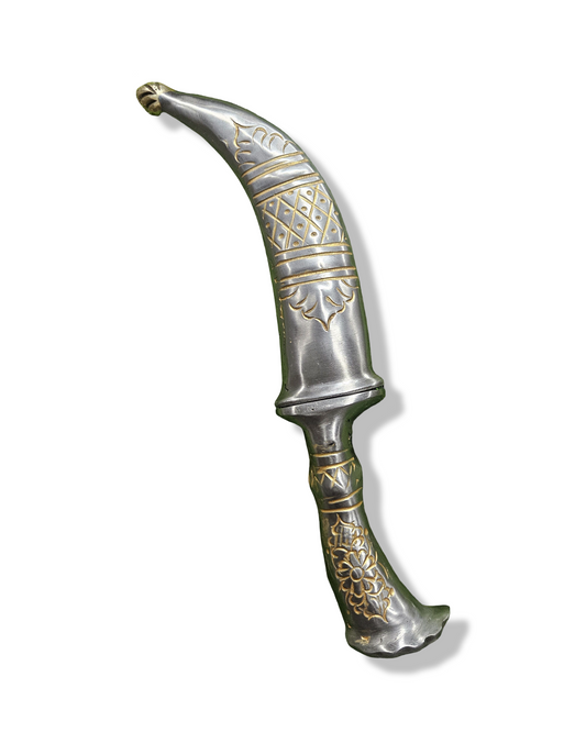 Handmade Sri Sahib with Golden Engraved Work