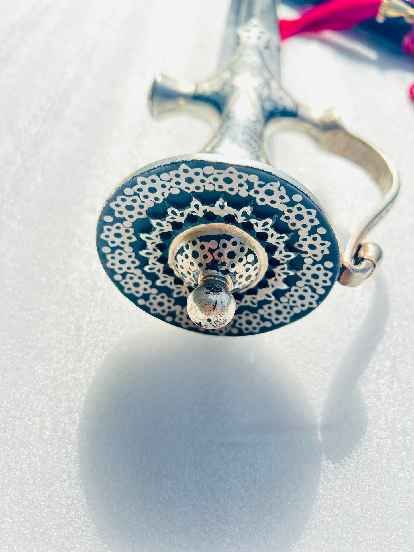 Sirohi with silver work on Hilt
